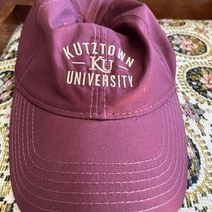 Kutztown University KU Embroidered Baseball Cap - Maroon